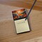 Edge Collections - 3" x 3" - Multicolor - Fall Sticky Note Holder with Refillable Memo Pad - 1 Pieces